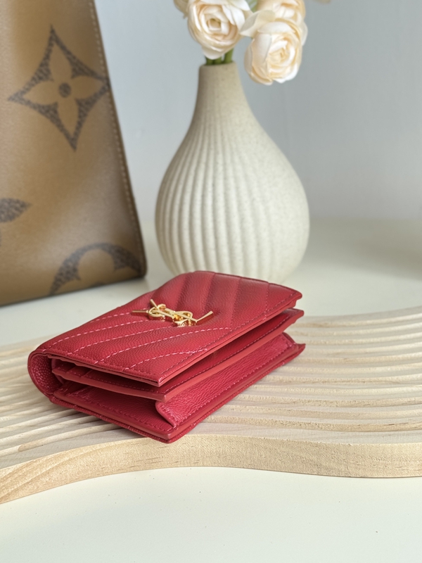 イヴサンローラン財布側面デザイン